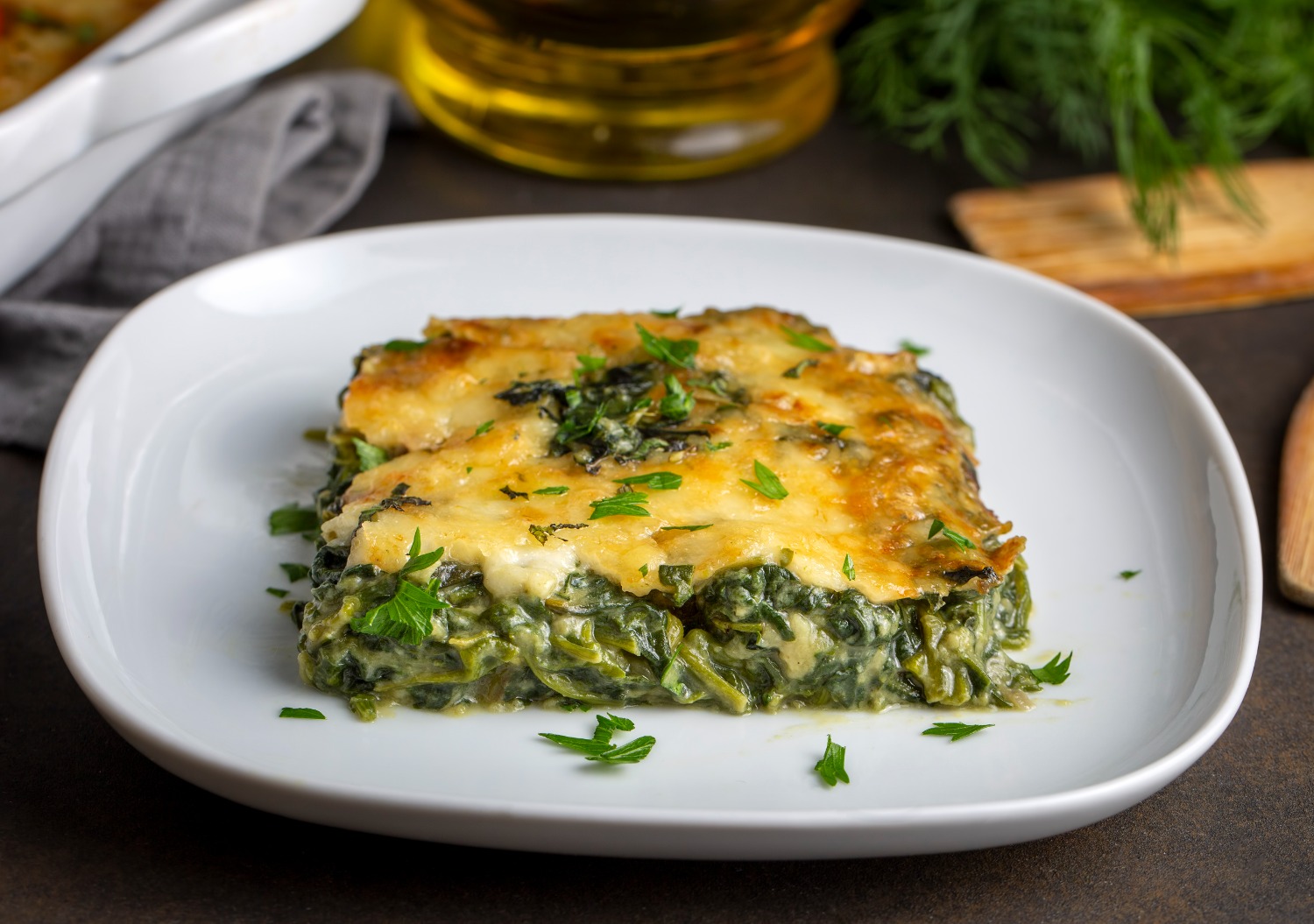 Spinach Gratin Recipe