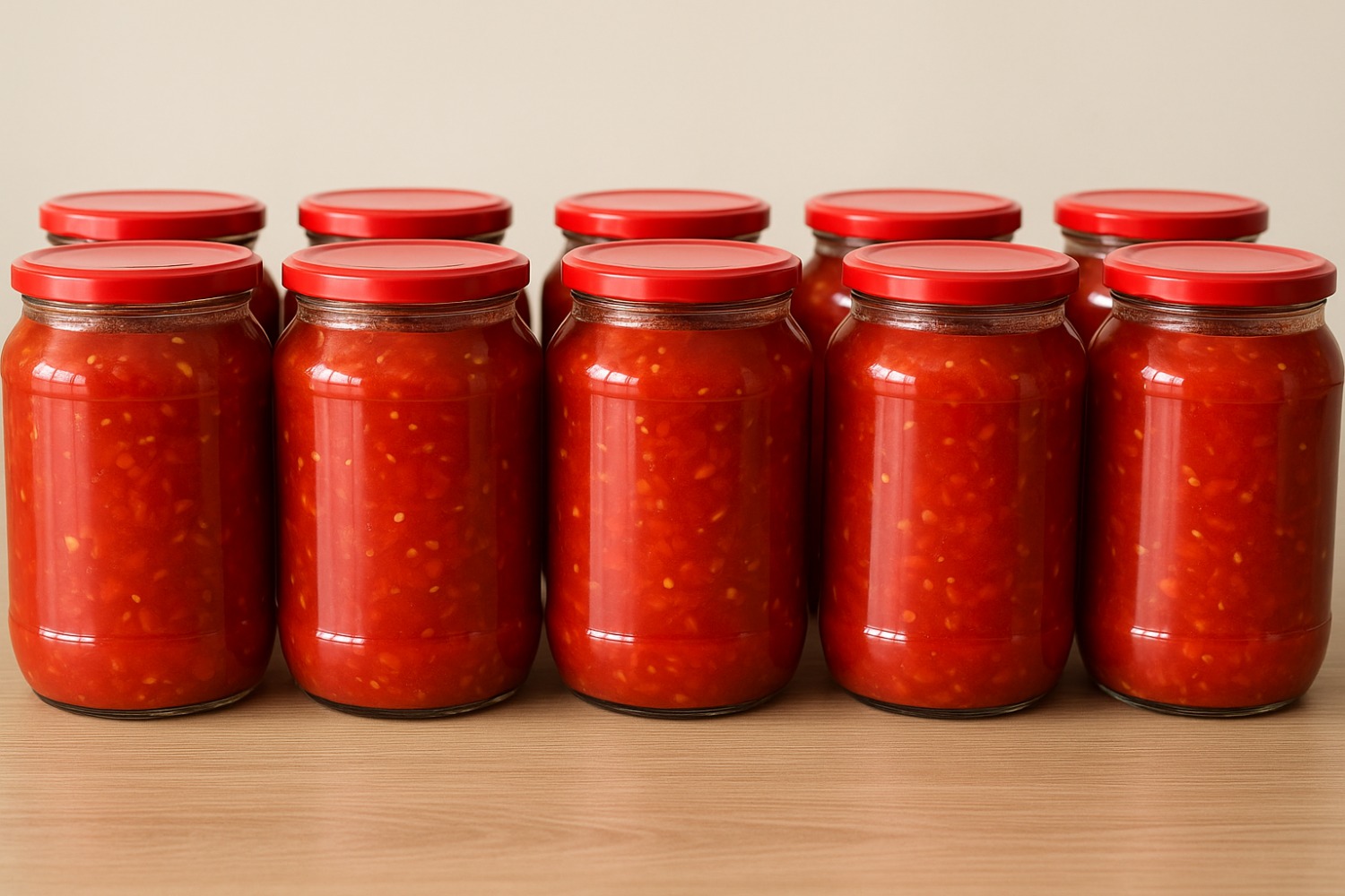 Homemade Canned Tomatoes Recipe – Easy and Natural Tomato Preserving Method for Winter